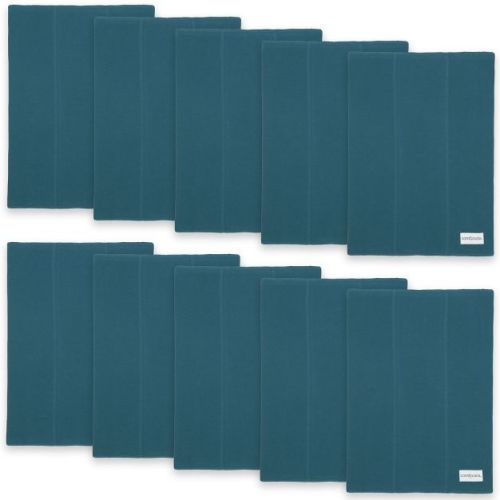 Burp Cloths 100% Cotton Washcloths for Boys and Girls by Comfy Cubs