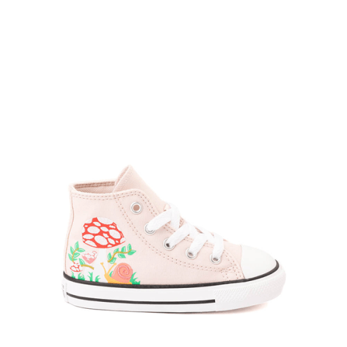 Converse Chuck Taylor All Star Mushroom Garden High-Top Sneaker - Baby / Toddler - Blush Hush