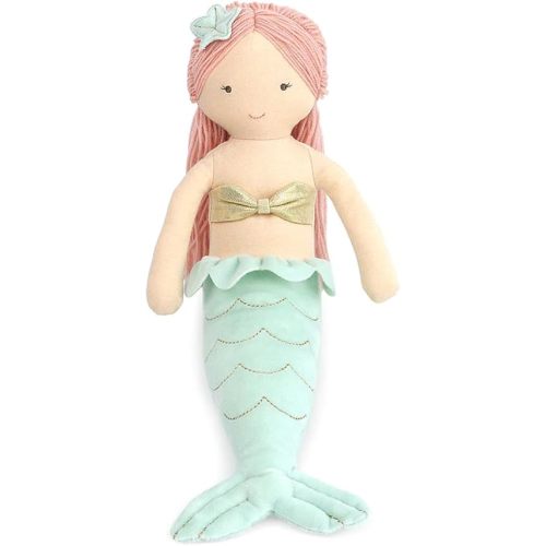 MON AMI Kaia The Mermaid Doll – 14”, Plush Mermaid Gifts for Girls, Use as Toy or Nursery Room Décor for Kids of All Ages, Great Gift for Baby Shower