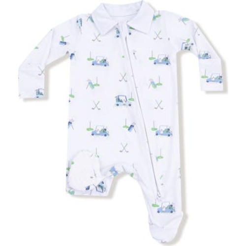 Golf Carts Long Sleeve Footie, 3-6M