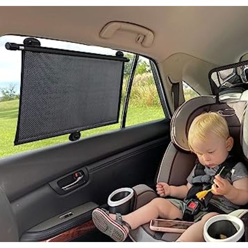 EcoNour Car Window Shades for Windows (2 Pack) | Shade Automotive Interior Sun Protection Large Offers Complete from UV Rays and Glare 18" x 20"