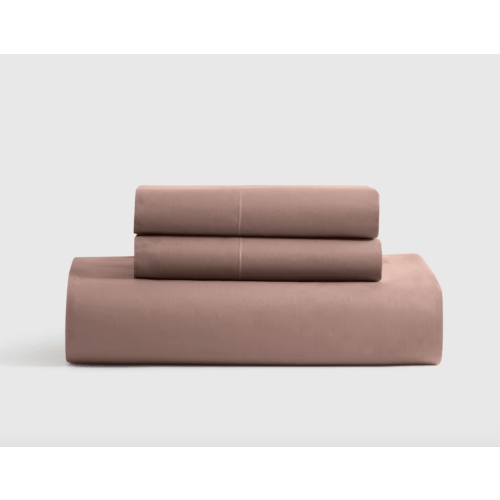 Organic Crisp Percale Fitted Sheet Set