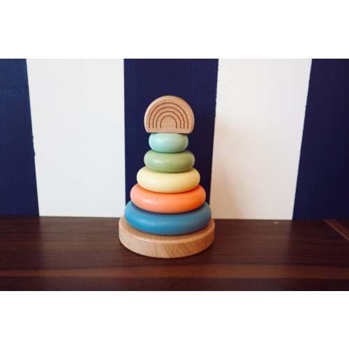 Wooden Stacking Tower
