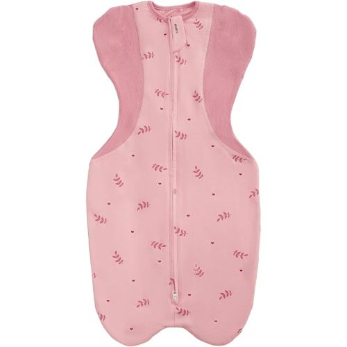 KIDIRA Swaddle for Newborns, Baby Swaddles 0-3 Months 5-13lb, Swaddle Sleep Sack 0-3 Months Newborn with Moisture-Wicking Fabric, Promotes Healthy Hip Development, 2-Way Zipper, 1Pack (Pink Print)