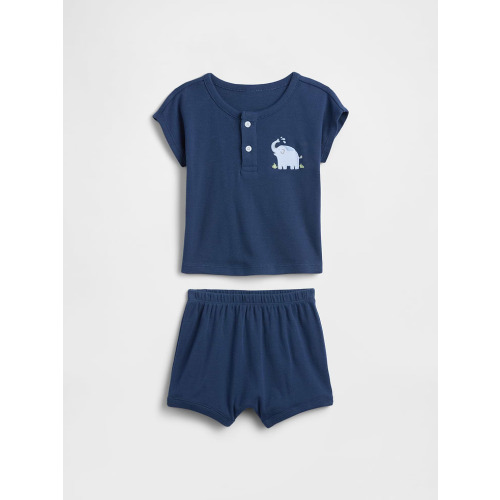 Baby Two-Piece Graphic Outfit Set