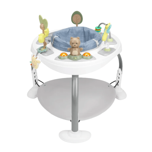 Ingenuity Spring & Sprout 2-in-1 Activity Center, Chambray