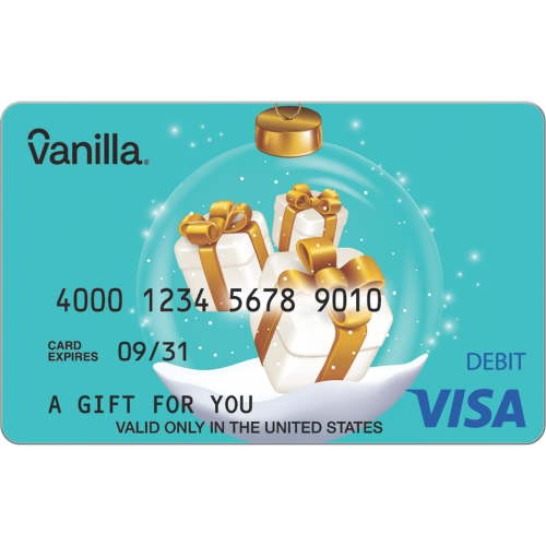 $20-$500 Vanilla® Visa® Bubble Gift eGift Card (plus $6.84 Purchase Fee)