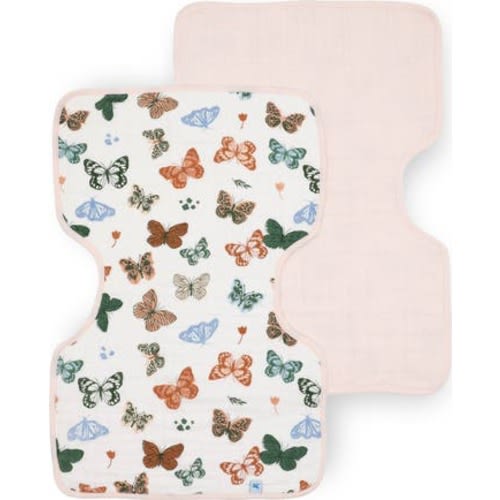 2-Pack Cotton Muslin Burp Cloths