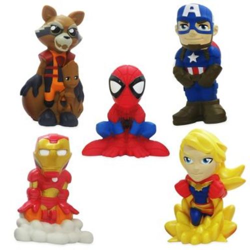 Disney Marvel Avengers 6pc Bath Toy Set - Disney store