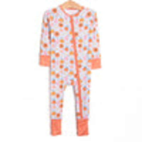 Girly Gourds Bamboo Zippy Pajama, Orange – Stitchy Fish