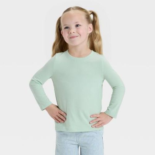 Toddler Girls' Long Sleeve Solid T-Shirt - Cat & Jack™