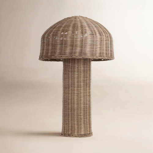 Joss & Main Pearson Wicker/Rattan Table Lamp & Reviews | Wayfair