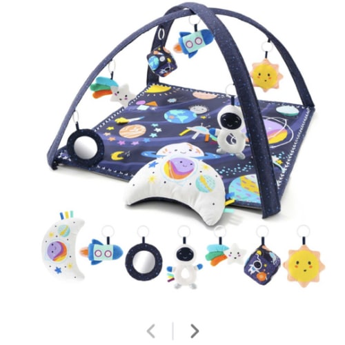 Space Baby Play Gym & 7-in-1 Play Mat
