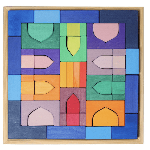 1001 Nights Wooden Blocks Building Set