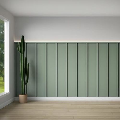 1 Set Board and Batten Wall Panel Wainscoting Panel 157 x 63in