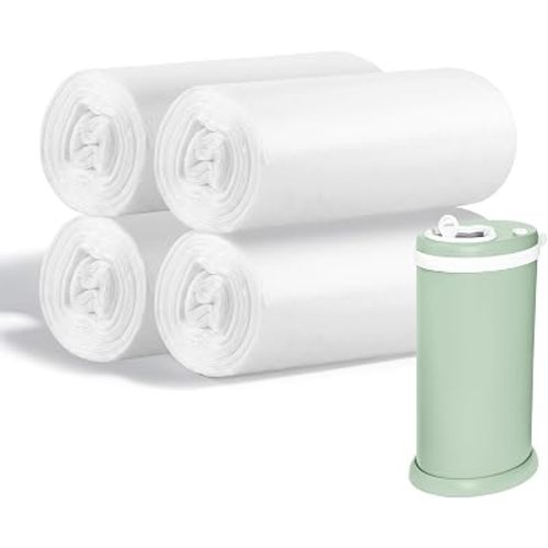 Diaper Pail Refill Bags 100 Count Compatible with Ubbi Diaper Pail