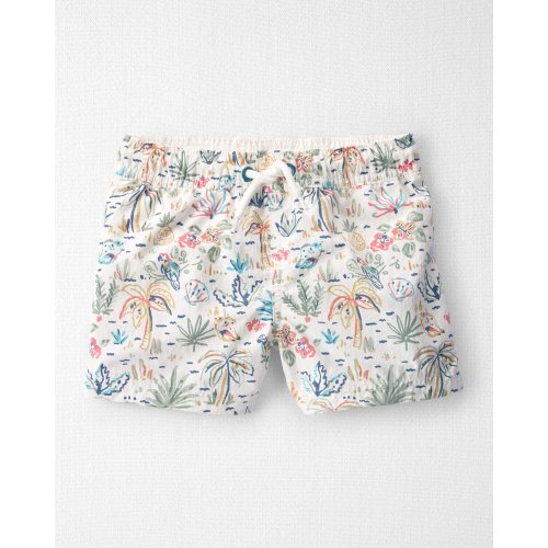 Toddler Boy Recycled Swim Trunks in Tropical Paradise - Little Planet | Carter's