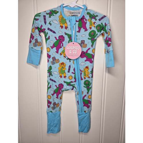 Barney zippy – Whimsy & Co Bamboo