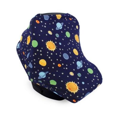 Hudson Baby Multi-use Car Seat Canopy, Solar System, One Size