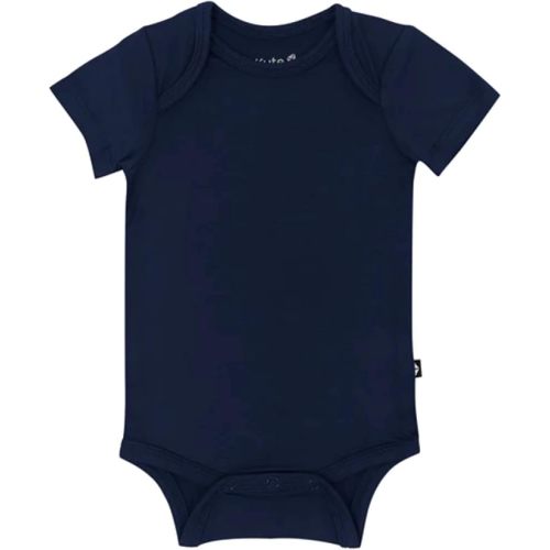 KYTE BABY Short Sleeve Baby Bodysuit, Buttery Soft Rayon Made From Bamboo, Wardrobe Essential For Newborn and Baby