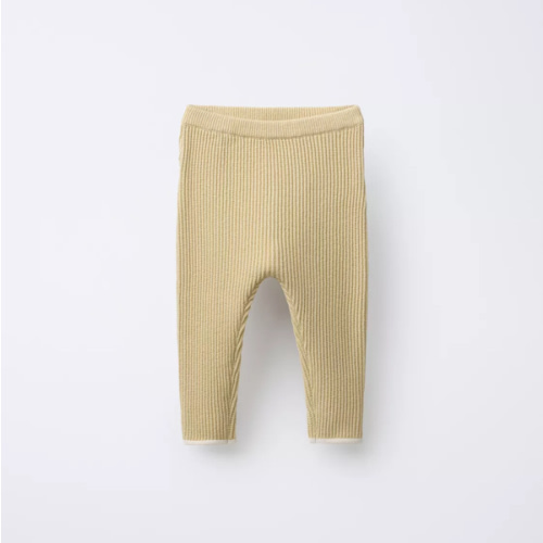 PANTS WITH CONTRASTING PIPING - Olive Green | ZARA United States