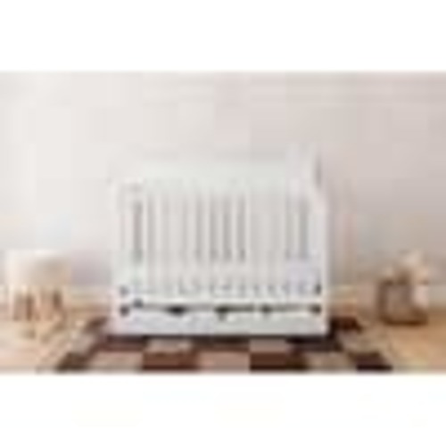 Graco Shiloh White 5-in-1 Convertible Crib with Drawer 04589-101