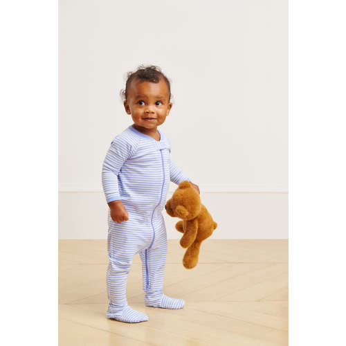 LAKE | Baby | Pima Cotton Pajamas | Hydrangea Baby Sleeper