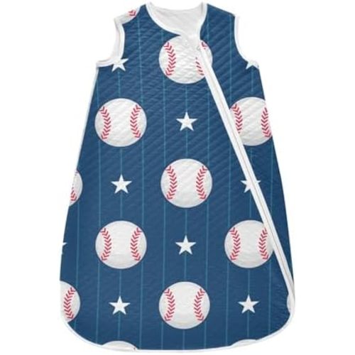 vvfelixl Bright Funny Dinosaurs Baby Sleeping Bag Sleep Sack,Baby Wearable Blanket Sleep Suit for 0-6 Months