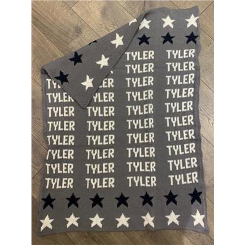 Personalized Double Knit Cotton Blanket