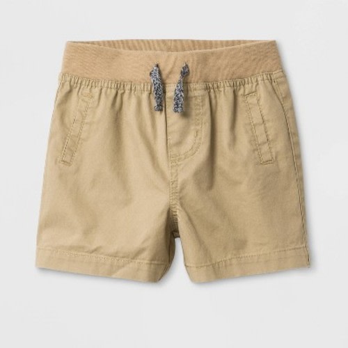 Baby Boys' Twill Chino Shorts - Cat & Jack™ Tan 0-3M