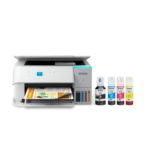 EcoTank ET-2980 Wireless All-in-One Color Supertank Printer – White