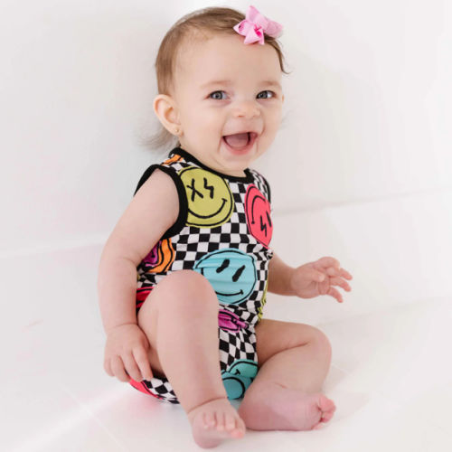 Check Your Mood Snuggle Bug Sleeveless Bodysuit