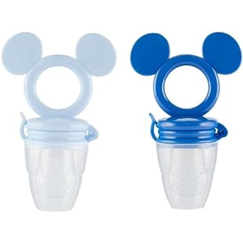 Disney Mickey and Minnie Teether with Fruit Feeder - Safe and Durable Design for Soothing Your Baby's Teething Pains
