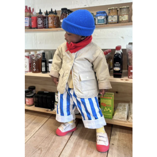 Striped Oversized Pants | Blue – The Milk Crew