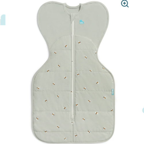 Swaddle Up™ 2.5 TOG Cotton Olive Bees