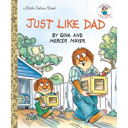 Just Like Dad (Little Golden Book)