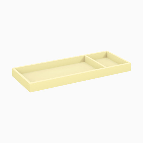 babyletto Universal Wide Removable Changing Tray - Pale Yellow