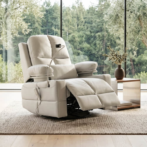 Lullapod Pro Nursery Chair- Off White