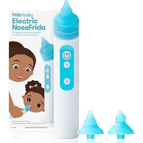 Frida Baby Electric NoseFrida | USB Rechargeable Nasal Aspirator with Different Levels of Suction by frida Baby