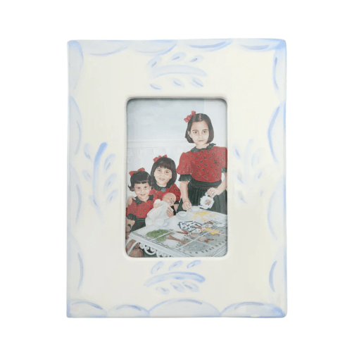 Ceramic Frame - Blue | Tricia Lowenfield Design | Over The Moon