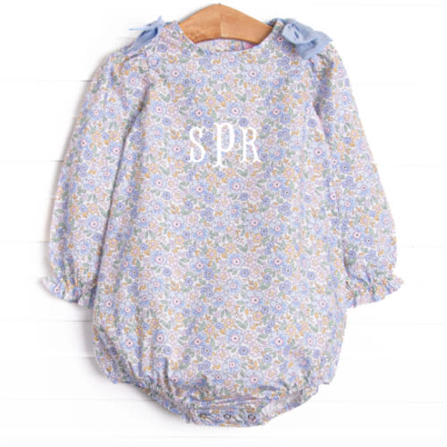 Poppy Fields Bow Bubble, Blue – Stitchy Fish