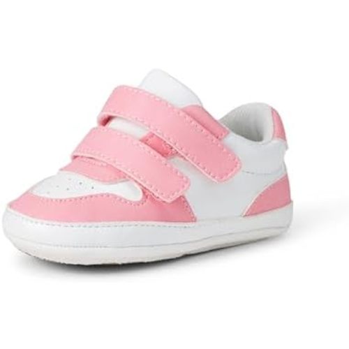 Amazon Essentials Unisex Babies' Hook & Loop Court Sneakers