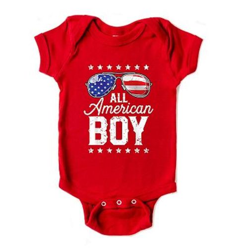 All American Boy Baby Bodysuit