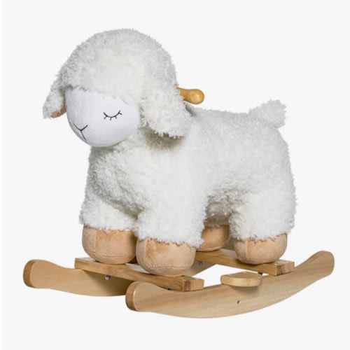 Rocking Horse, Nature/White from Bloomingville | RoyalDesign
