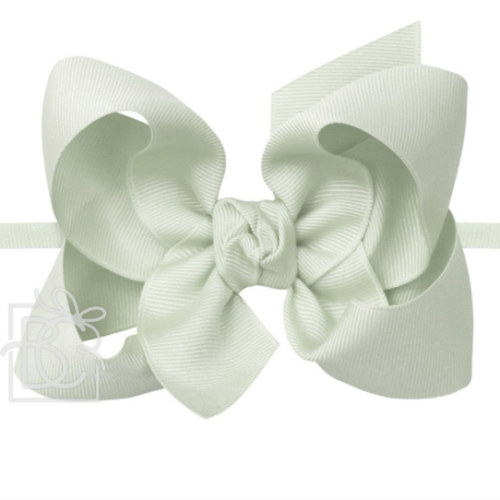 Satin Double Knot Bow on Clip