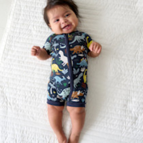 Little Sleepies Jurassic Jungle Shorty Zippy