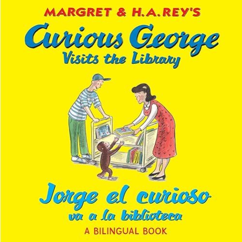 Curious George Visits the Library/Jorge el curioso va a la biblioteca: A Bilingual Story Hour Tale Featuring Everyone's Favorite Curious Monkey (Spanish Edition) Paperback – Picture Book, May 2, 2011