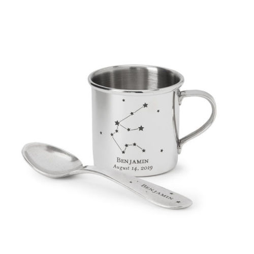 Uncommon Goods Personalized Constellation Spoon and Cup