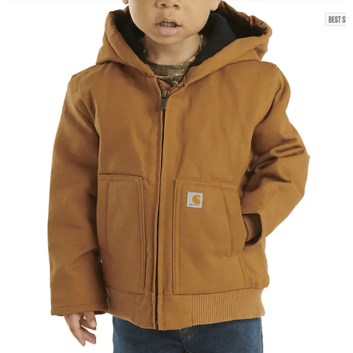 Boys' Hooded Insulated Active Jac (Baby/Toddler) | Carhartt