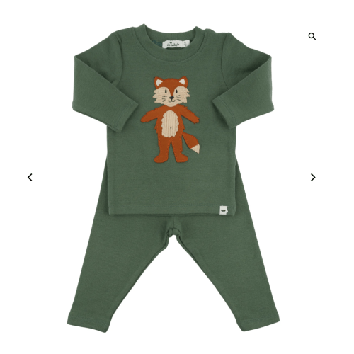 oh baby! Two Piece Set - Shaggy Fox - Spruce -
3-6 Mo